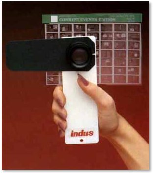 Indus 456-113 Hand-Held Microfiche Reader