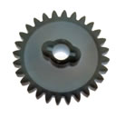 Feed spindle pulley