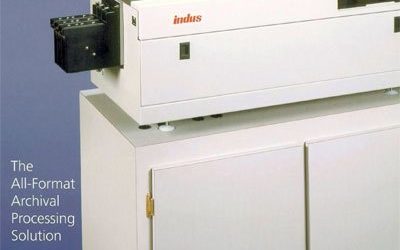 The Indus Microfilm Processor Has Variable Speed Settings